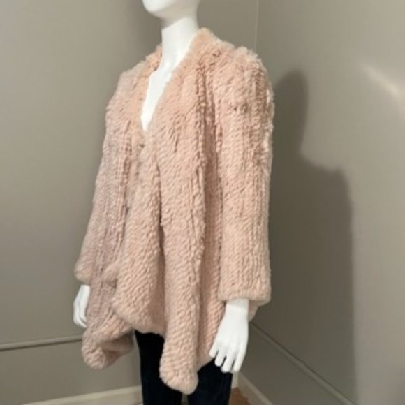 H Brand Ashleigh Rabbit Fur Coat, Size M - Worn only once! - Picture 5 of 12